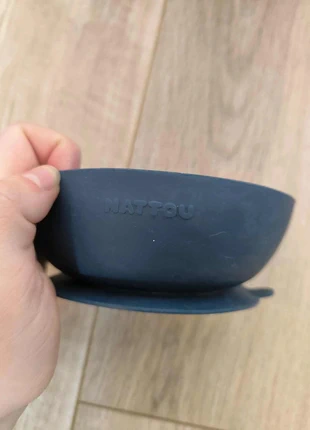Bol bébé en silicone ventouse – Nattou – Bleu nuit, brand: Nattou, condition: Very good, size: 3-6 months / 62 cm, €6.00, €7.00 includes Buyer Protection