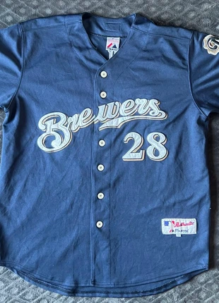 Rare Vintage Jersey Prince Fielder Milwaukee Brewers - 50- XL - MLB - Y2K - 90s/00s, brand: MLB, condition: Very good, size: XL, €49.00, €52.15 includes Buyer Protection