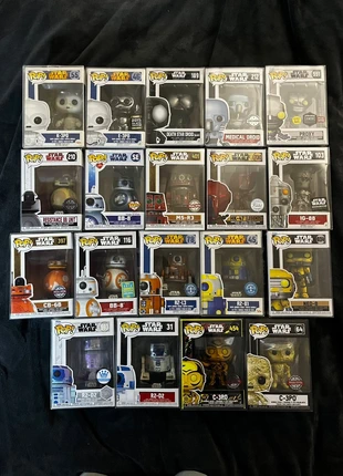 Lot de figurines Funko Pop Star Wars – Droids & Astromechs (lire description), brand: Funko Pop, condition: Very good, size: One size, €1.00, €1.75 includes Buyer Protection