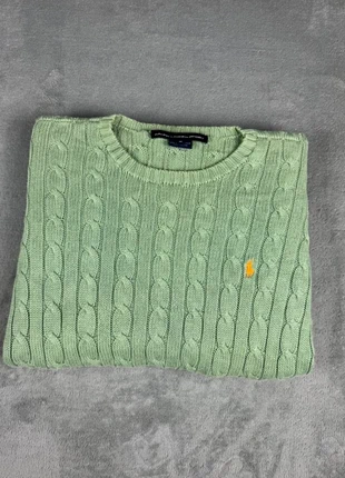 Torsadé Polo Ralph Lauren col rond | Taille M | menthe vert logo orange
, marca: Ralph Lauren, estado: Muito bom, tamanho: M / 38 / 10, €39.90, €42.60 inclui Proteção do Comprador