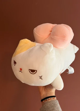 Miniso pluchen garnaal kat 35cm, merk: Miniso, staat: Heel goed, maat: Universeel, € 3,50, € 4,38 inclusief Kopersbescherming