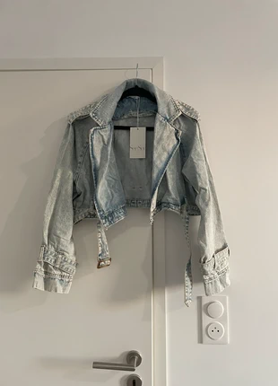 Veste Manteaux Perfecto Oversize en Jean Clair Poupette Kenza Parisienne K, marque: La Parisiennek, état: Neuf avec étiquette, taille: M / 38 / 10, 29,00 €, 31,15 € Protection acheteurs incluse