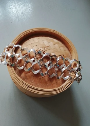 💎🎁 idéal pour un 🎁 de Noël Bracelet maillons larges argentés Zara 💎, brand: Zara, condition: New without tags, €6.00, €7.00 includes Buyer Protection