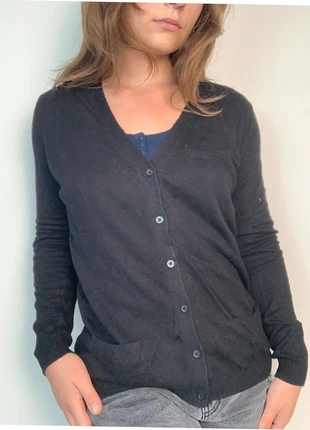 Cardigan noir Tommy Hilfiger femme - taille M, brand: Tommy Hilfiger, condition: Very good, size: M / 38 / 10, €15.00, €16.45 includes Buyer Protection Pro