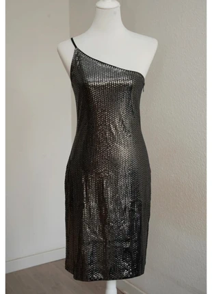 Magnifique Robe Asymétrique En Coton 100% & Other Stories-Noir et Argenté, brand: & Other Stories, condition: New with tags, size: L / 40 / 12, €25.00, €26.95 includes Buyer Protection