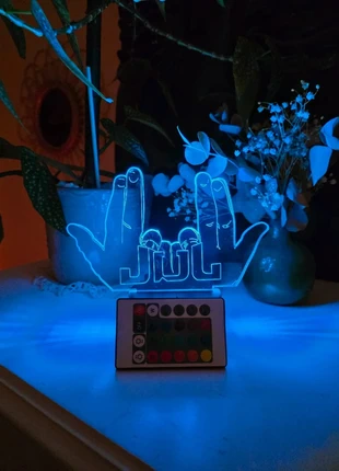 🎶 Lampe 3D JUL – Télécommande & couleurs changeantes, neuve, marque: Jul, état: Très bon état, 10,00 €, 11,20 € Protection acheteurs (Pro) incluse