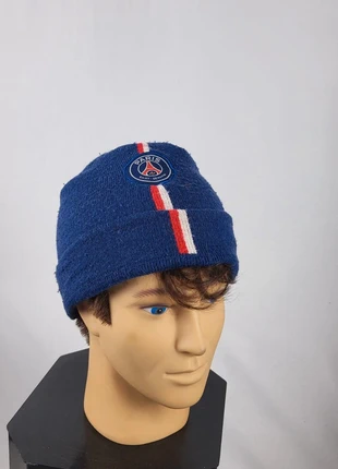 Bonnet PSG bleu Paris Saint-Germain officiel bande tricolore supporter football hiver unisexe, brand: Paris Saint-Germain, condizioni: Ottime, taglia: Taglia unica, €15.00, €16.45 include la Protezione acquisti