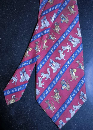 Cravate en soie – Édition “Les Aristochats” de Disney 🎶, brand: Disney, condition: Very good, €7.00, €8.05 includes Buyer Protection