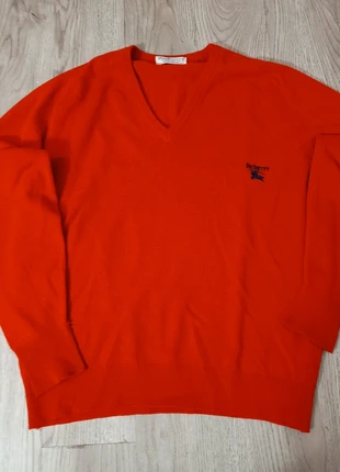 Pull rouge Burberry col V taille M, marca: Burberry, estado: Muito bom, tamanho: M, €29.90, €32.10 inclui Proteção do Comprador