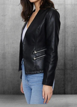 Veste ouverte de couleur noir - dernier exemplaire - taille L, marque: WOMAN, état: Neuf avec étiquette, taille: L / 40 / 12, 27,00 €, 29,05 € Protection acheteurs incluse