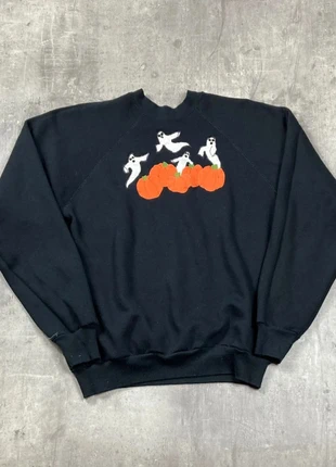 Sweat-shirt Noir Spooky Halloween Ghost taille L femme, marque: Tultex, état: Bon état, taille: L / 40 / 12, 14,99 €, 16,44 € Protection acheteurs (Pro) incluse