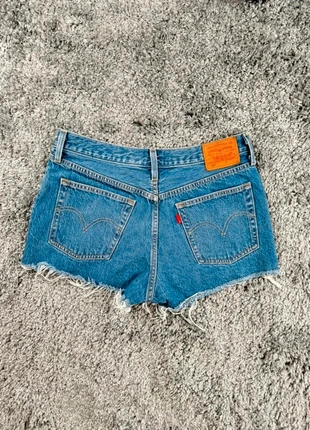 Mini Short Levis 501 Taille M W29 Bleu Marine en Jean Vintage, brand: Levi's, condition: Very good, size: M / 38 / 10, €24.90, €26.85 includes Buyer Protection Pro