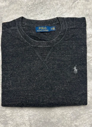 Pull Ralph Lauren Round Neck Gris chiné Taille S Homme 100% Coton PRL06, marque: Ralph Lauren, état: Très bon état, taille: S, 39,90 €, 42,60 € Protection acheteurs incluse