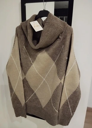 Superbe pull tendance style Zara taupe et beige, brand: boutique, condition: New with tags, size: One size, €22.00, €23.80 includes Buyer Protection