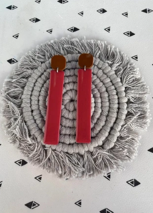 Lindos Brincos de resina, staat: Nieuw zonder prijskaartje, € 6,00, € 7,00 inclusief Kopersbescherming