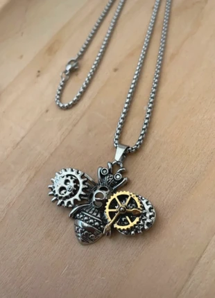 Très beau collier steampunk punk y2k Neuf, brand: Punk, condizioni: Ottime, €8.00, €9.10 include la Protezione acquisti