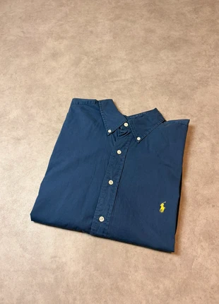 Chemise Ralph Lauren taille L tall bleu marine, brand: Ralph Lauren, condition: Good, size: L, €8.00, €9.10 includes Buyer Protection