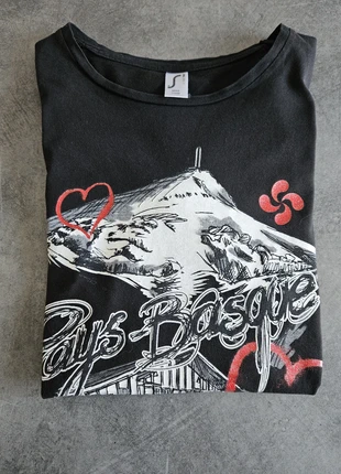 T-shirt à manches courtes original femme - Taille L / 40 - Sol's - Noir, brand: sol's, condizioni: Ottime, taglia: L / IT 44 / EU 40, €10.00, €11.20 include la Protezione acquisti