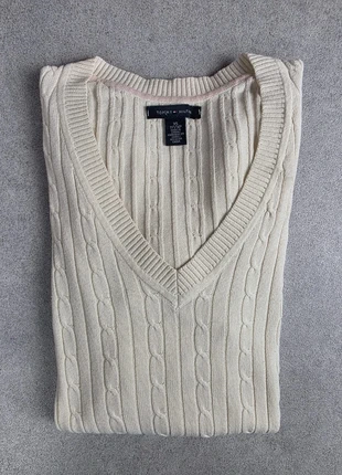 Pull Femme Tommy Hilfiger Torsadé Col V – Taille XS – Très Bon État, marca: Tommy Hilfiger, estado: Muy bueno, tamaño: XS / 34 / 6, 29,99 €, 32,19 € Protección al comprador Pro incluida