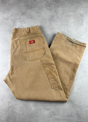 Pantalon dickies single knee workwear baggy marron vintage - Taille 38x30, brand: Dickies, condition: Very good, size: W38, €25.00, €26.95 includes Buyer Protection Pro