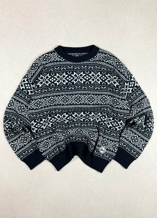 Pull d’hiver à motifs noir/blanc, brand: Vintage Dressing, condition: Very good, size: M, €20.00, €21.70 includes Buyer Protection Pro