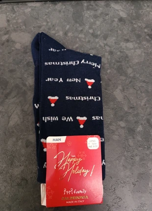 Calze uomo nuove Christmas edition, marque: Calzedonia, état: Neuf avec étiquette, taille: Taille unique, 7,00 €, 8,05 € Protection acheteurs incluse