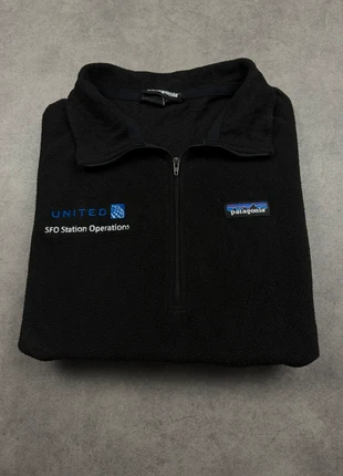 Veste polaire patagonia Vintage 1/4 zip noir - Taille L, marca: Patagonia, estado: Muito bom, tamanho: L, €30.00, €32.20 inclui Proteção do Comprador