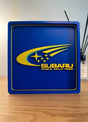 Subaru World Rally Logo Decorative Frame, marca: Subaru, estado: Muy bueno, 12,00 €, 13,30 € Protección al comprador Pro incluida