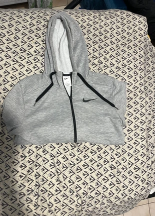 Gilet zip Nike à capuche gris taille s, merk: Nike, staat: Heel goed, maat: S, € 12,90, € 14,25 inclusief Kopersbescherming