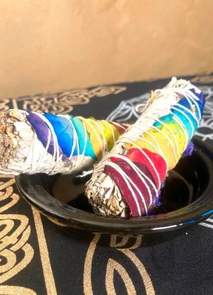 2 torches de sauge blanche pour purification et fumigation, merk: Topalo, staat: Nieuw met prijskaartje, € 8,90, € 10,05 inclusief Kopersbescherming Pro