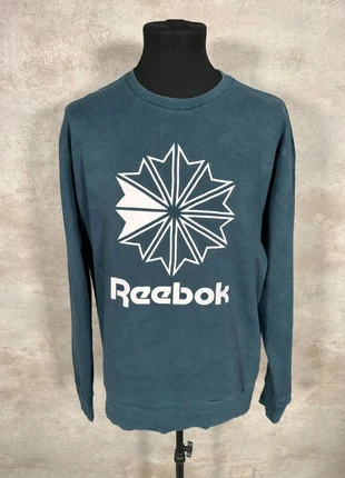 Sweatshirt reebok bleu ardoise logo taille L, brand: Reebok, condizioni: Ottime, taglia: L, €12.00, €13.30 include la Protezione acquisti Pro