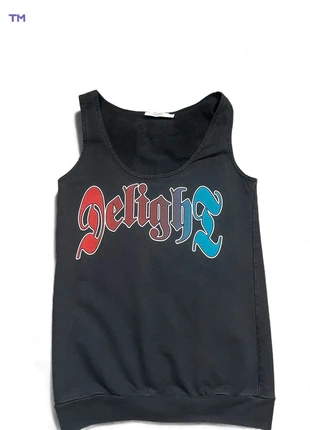 Débardeur loose Comptoir des Cotonniers flocage Delight noir taille 1 soit 36 ou S, marque: Comptoir des Cotonniers, état: Très bon état, taille: S / 36 / 8, 20,00 €, 21,70 € Protection acheteurs incluse