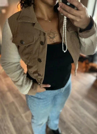 Veste beige/marron Shein M – Bras en moumoute trop douce, marca: Shein, estado: Muito bom, tamanho: M / 38 / 10, €5.50, €6.48 inclui Proteção do Comprador