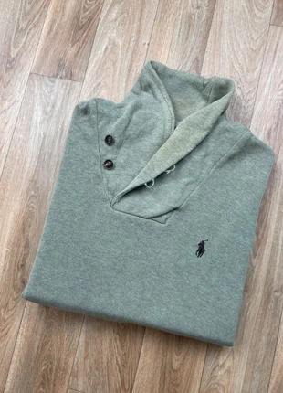 Pull col roulé col cheminé col camionneur à bouton Ralph Lauren vert kaki Taille M, marke: Ralph Lauren, zustand: Gut, größe: M, 25,00 €, 26,95 € beinhaltet Vinted-Käuferschutz Pro
