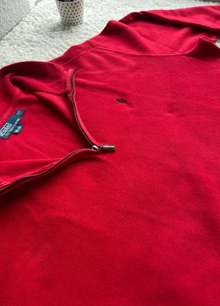 Sweat 1/4 de zip Ralph Lauren rouge homme, brand: Ralph Lauren, condition: Very good, size: XXL, €39.99, €42.69 includes Buyer Protection