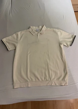 Polo met rits, merk: Zara, staat: Goed, maat: L, € 3,00, € 3,85 inclusief Kopersbescherming
