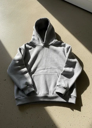 Sweat à Capuche Gris Oversize – Basique / Streetwear / Confort / Minimaliste, condition: Very good, size: M, €49.90, €53.10 includes Buyer Protection
