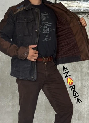 Chaqueta Energie Gold 🧥 Estilo Motero – Denim con Forro Acolchado – Talla XL – Vintage 2000s 🌟, marca: Energie, estado: Muy bueno, tamaño: XL, 49,99 €, 53,19 € Protección al comprador incluida