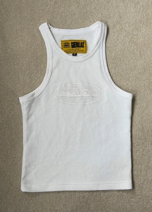 Corteiz White Guerillaz* Tank Top/Crop Top UK M, brand: Corteiz, condition: Very good, size: M / UK 12-14, £14.00, £15.40 includes Buyer Protection