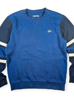 Sweat Lacoste Sport vintage bleu roi & navy – Taille M état parfait, rare colorblock, brand: Lacoste, condition: Very good, size: S, €39.90, €42.60 includes Buyer Protection Pro