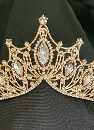 Couronne, diadème doré, estado: Novo sem etiquetas, €10.00, €11.20 inclui Proteção do Comprador