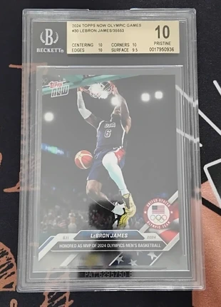 Beckett 10 Lebron James, marque: Topps, état: Très bon état, 59,99 €, 63,69 € Protection acheteurs (Pro) incluse
