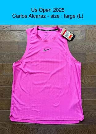 Us Open 2025 - débardeur de tennis - Nike - alcaraz - taille L - neuf avec étiquette, marke: Nike, zustand: Neu, mit Etikett, größe: L, 129,99 €, 137,19 € beinhaltet Vinted-Käuferschutz Pro