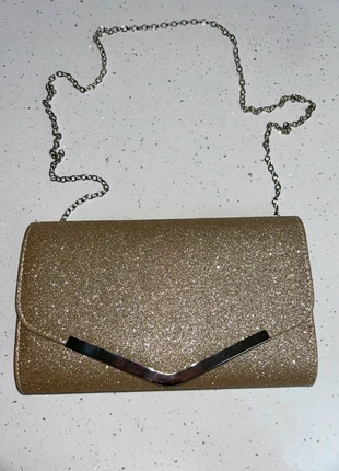 Gold Clutch / Shoulder Bag, brand: Accessories, condition: New without tags, €6.00, €7.00 includes Buyer Protection