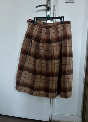 Kilt beige & Marron, brand: Kilt, condition: Satisfactory, size: L / 40 / 12, €12.00, €13.30 includes Buyer Protection