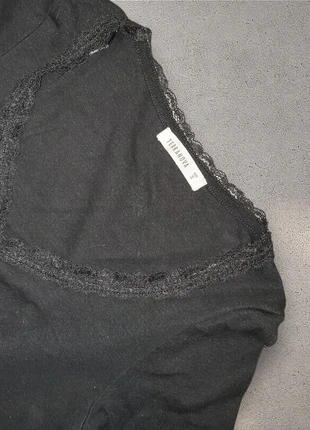 Sottogiacca maniche lunghe nero in cotone con scollo a v, brand: Terranova, condizioni: Nuovo senza cartellino, taglia: S / IT 40 / EU 36, €5.00, €5.95 include la Protezione acquisti