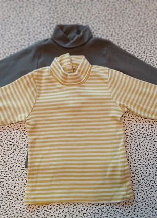 Lot 2 maillots à col roulé 18 mois Verbaudet, brand: Vertbaudet, condition: Very good, size: 18-24 months / 86 cm, €2.20, €3.01 includes Buyer Protection