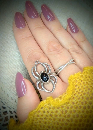Bague argent araignée, marke: Vintage, zustand: Sehr gut, größe: 62.2 mm / 19.8 mm Ø, 23,00 €, 24,85 € inklusive Vinted-Käuferschutz