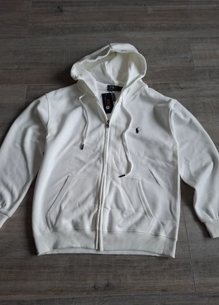 Ralph lauren zip up hoodie • wit • maat m • old money/stockholm, marque: Ralph Lauren, état: Neuf avec étiquette, taille: M, 39,99 €, 42,69 € Protection acheteurs incluse