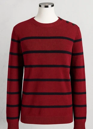 Pull marinière rouge & marine – Homme – Celio – Taille M – Style casual chic, brand: Celio, condition: Very good, size: M, €5.00, €5.95 includes Buyer Protection